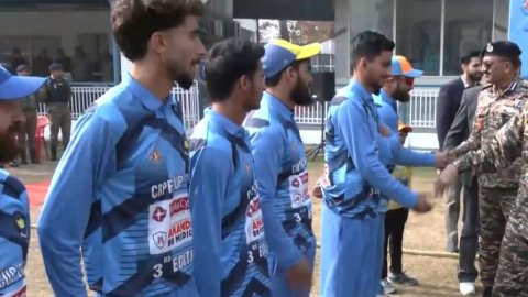 Third CRPF cricket tournament begins in J&K’s Srinagar