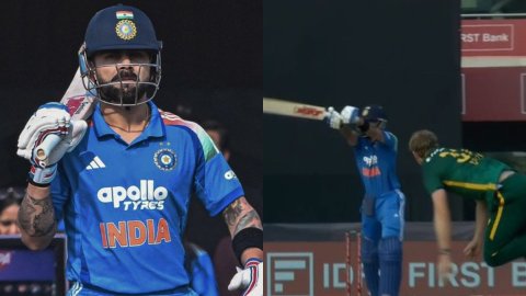 VIDEO: विराट कोहली ने निकाली कॉर्बिन बॉश की हेकड़ी, लगाए लगातार 2 गेंदों में 2 छक्के