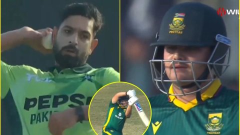 19 साल के Lhuan-dre Pretorius ने की Haris Rauf की सुताई, पहले ही ओवर में ठोके 3 चौके; देखें VIDEO 