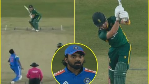 IND vs SA 1st ODI: Dewald Brevis ने Harshit Rana को दिखाया आईना, स्टाइल से मारा No Look Six; देखें V