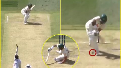 Jofra Archer ने निकाली Jake Weatherald की हेकड़ी, जमीन पर औंधे मुंह गिरा ऑस्ट्रेलियाई बल्लेबाज़; देख