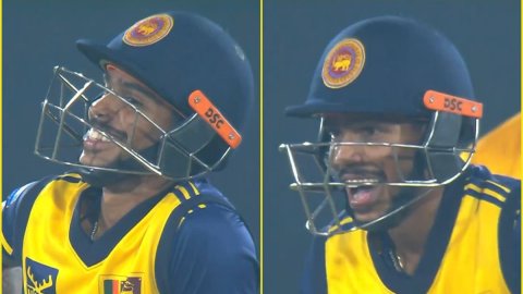 Pathum Nissanka ने खुद तोड़ा अपनी Century का सपना, छक्का जड़कर पैर पर मारी कुल्हाड़ी; देखें VIDEO