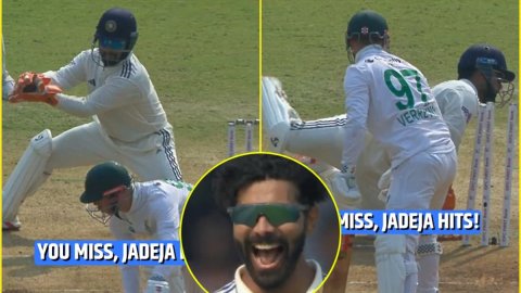 Rishabh Pant ने दिलाई MS Dhoni की याद, चीते की तेजी से उड़ाए Kyle Verreynne के स्टंप्स; देखें VIDEO