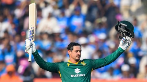 3rd ODI: De Kock equals ABD’s India record with seventh ODI hundred