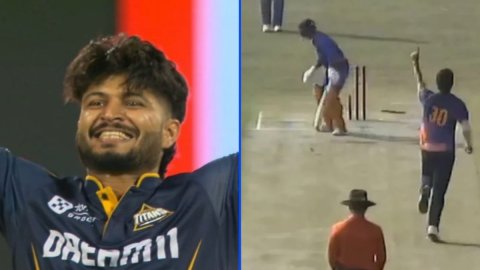 WATCH: GT के इस गेंदबाज ने IPL से पहले SMAT में मचा दिया धमाल, 6 विकेट लेकर रचा नया इतिहास