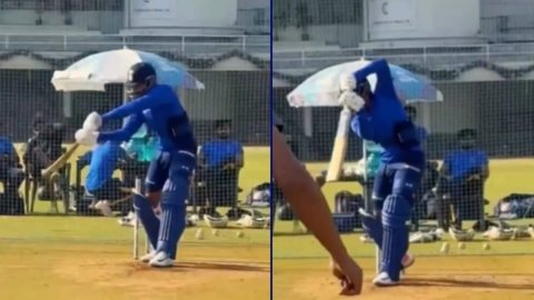 WATCH: NZ वनडे सीरीज से पहले Team India के लिए राहत की खबर, Shreyas Iyer ने नेट्स में दिखाई फिटनेस क