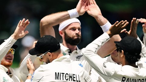 NZ vs WI 2nd Test: 29 रन में 6 विकेट,अच्छे खेल के बाद वेस्टइंडीज की बल्लेबाजी फ्लॉप,पहला दिन न्यूजील