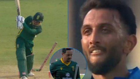 VIDEO: स्टंप उड़ा गई Prasidh Krishna की जबरदस्त गेंद, Quinton de Kock भी रह गए दंग