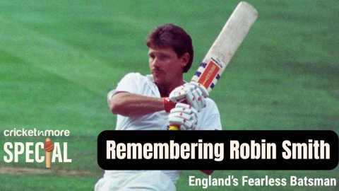 इंग्लैंड के क्रिकेटर Robin Smith जिंदगी में जितने नम्र, क्रीज पर उतने हिम्मती और इरादे के पक्के थे