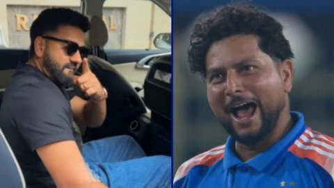 WATCH: रोहित शर्मा ने ली कुलदीप यादव की चुटकी, ‘डायपर बदलने या क्लीन शेव’ वाले सवाल पर दिया फनी जवाब