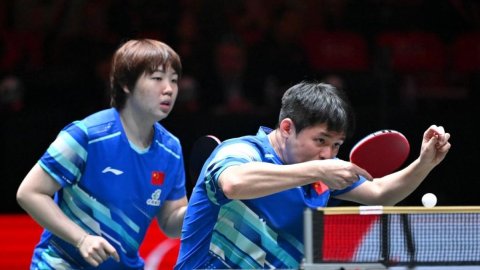 China remains top after defeating Germany at ITTF Mixed Team World Cup