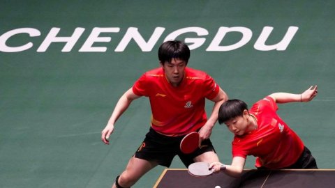 China sweeps Croatia to maintain winning run at ITTF Mixed Team World Cup
