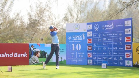 CIDCO Open 2025: Veer Ahlawat shoots 65 for two-shot lead on day one in Navi Mumbai