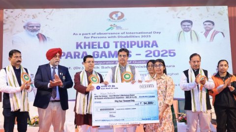 Divyangjan athletes inspire society, says Tripura CM at Khelo Tripura Para Games-2025