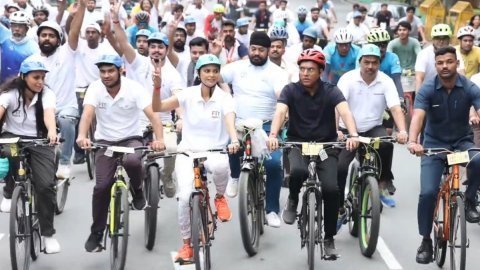 रविवार को 'फिट इंडिया संडे ऑन साइकिल' की वर्षगांठ, अब तक 21 लाख से ज्यादा प्रतिभागियों ने लिया हिस्स