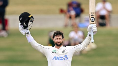 डेवन कॉन्वे का दोहरा शतक, न्यूजीलैंड ने 575 रन पर घोषित की पहली पारी 