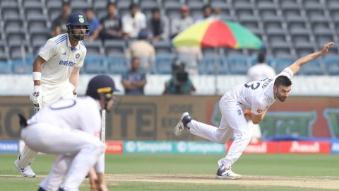 Hyderabad: Second day of the first test match between India and England