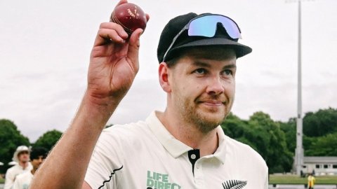 न्यूजीलैंड बनाम वेस्टइंडीज: जैकब डफी का पंच, कीवी टीम को पहली पारी में 64 रन की बढ़त मिली