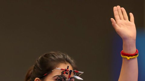 File Photos: IANS: Manu Bhaker will be felicitated with the Major Dhyan Chand Khel Ratna award