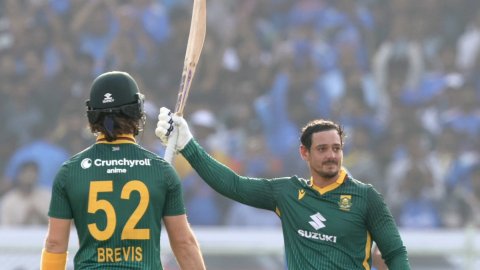 क्विंटन डी कॉक ने 23वें वनडे शतक से कई रिकॉर्ड अपने नाम किए 