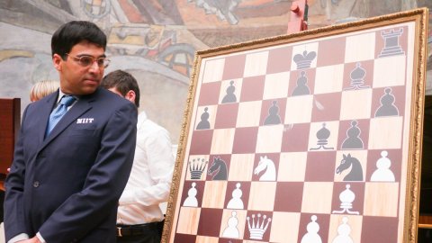 Free Photo,  Viswanathan  Anand,   the Indian Chess Grandmaster