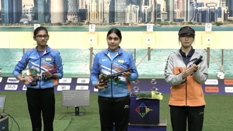 ISSF World Cup Finals: Suruchi, Sainyam make history with gold-silver finish in women’s air pistol