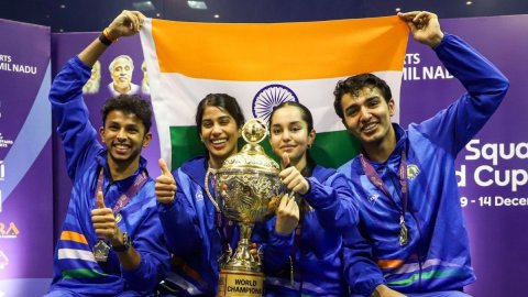 It'll boost popularity of squash among youth: PM Modi congratulates Indian team on historic WC win