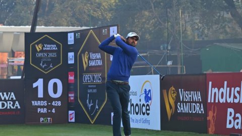 Jairaj Singh Sandhu takes day one honours at Vishwa Samudra Open 2025