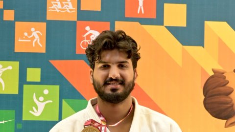 Judoka Ritik Sharma’s KIUG triumph fuels his 2026 CWG dream