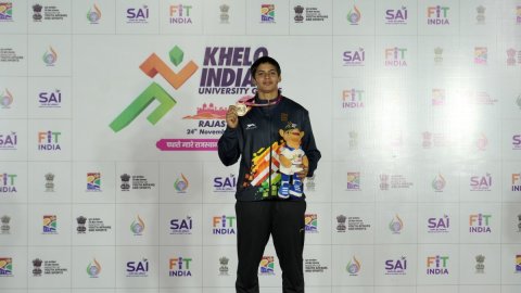 KIUG 2025: Chandigarh University’s Tanya Choudhary breaks meet record to clinch hammer throw gold