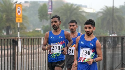 KIUG 2025: Four meet records tumble in athletics; Surbhi Rao wins women’s 10m pistol gold