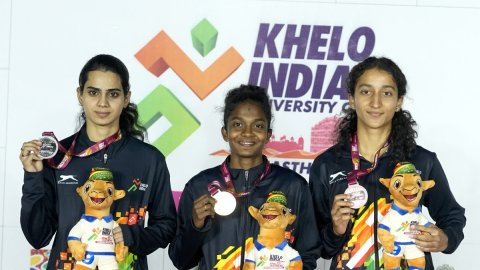 KIUG 2025: From losing her father at 9 to securing 100m gold, Keerthana’s journey to the top