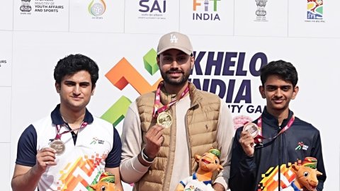 KIUG: LPU’s Sartaj Tiwana puts behind mental exhaustion, father’s health to retain 50m Rifle 3P gold