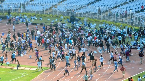 Messi event vandalism: Arrested accused claim to be 'victims'; court denies bail