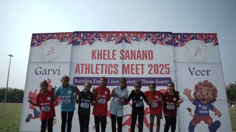 Over 3,000 young athletes shine as Khele Sanand Athletics Meet 2025 concludes in Ahmedabad
