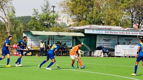 Roundglass Punjab Hockey Club win Sub-jr Men Academy C'ships Zone A & B title, to play final on Tues