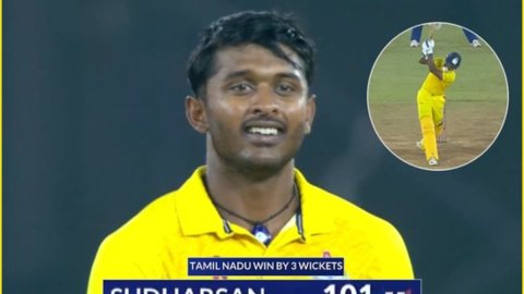 10 चौके 4 छक्के और 101 रन! Sai Sudharsan ने SMAT में ठोकी तूफानी सेंचुरी