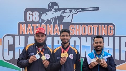 Shooting Nationals: Aishwary Pratap Singh bags 50m 3P world record score to claim gold; Gurjoat Sing