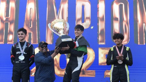 Teen prodigy Shane Chandaria clinches Formula 4 Indian Championship title