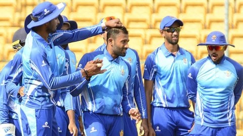 VHT: Shrijith, Shreyas Gopal help Karnataka beat TN by four wickets, MP defeat Kerala