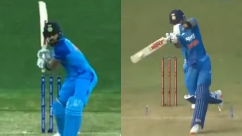 VIDEO: विराट ने रायपुर में दिलाए MCG के मज़े, रिक्रिएट किया हारिस रउफ को लगाया गया छक्का