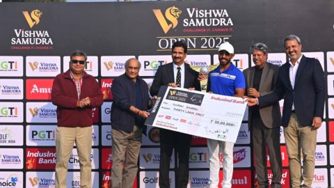 Vishwa Samudra Open 2025: Yuvraj Sandhu bags sixth title of season with six-shot margin