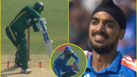 Arshdeep Singh का बवाल बॉल देखा क्या? Ryan Rickelton की तो बत्ती हो गई गुल; देखें VIDEO