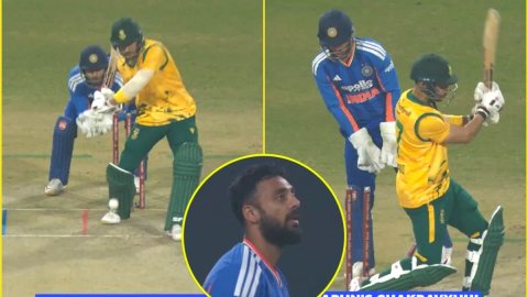 Varun Chakaravarthy ने लिया Jasprit Bumrah का बदला, उड़ा दिए Reeza Handricks के स्टंप्स; देखें VIDEO