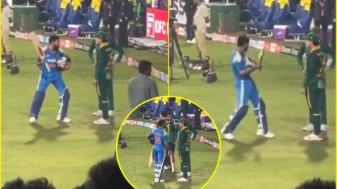 Virat Kohli ने जीता दिला, Dewald Brevis को गुरु बनकर दिया ज्ञान; देखें VIDEO