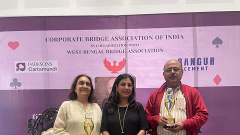 Winter National Bridge C'ship: Usha Kabra & Gopinath Manna win Phoenix Mixed Pairs title