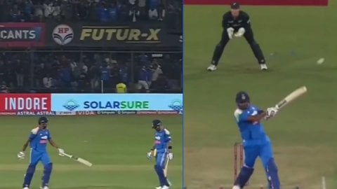 VIDEO: हर्षित राणा का बेबाक अंदाज़! विराट कोहली को डबल लेने से रोका और अगली ही गेंद पर जड़ दिया छक्क