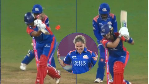 VIDEO: Nicola Carey का कहर, एक ही ओवर में उड़ा दिए Shafali Verma और Laura Wolvaardt के डंडे