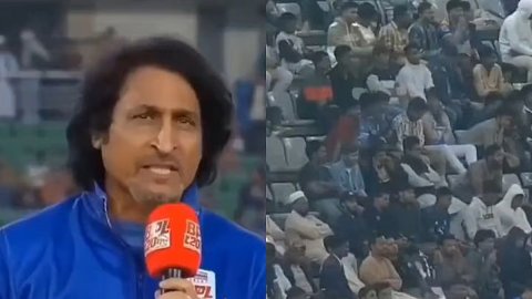 WATCH: BPL टॉस के दौरान रमीज राजा की हुई फजीहत, रवि शास्त्री स्टाइल में जोश भरने गए लेकिन भीड़ से नह