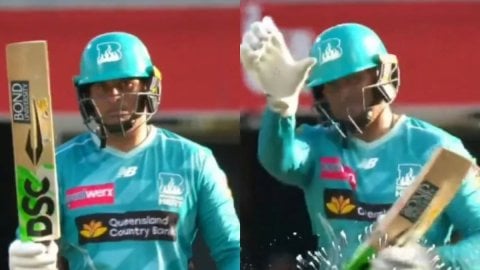 VIDEO: BBL में Usman Khawaja का मज़ेदार अंदाज़, अर्धशतक जमाकर किया स्टीव स्मिथ स्टाइल में सेलिब्रेशन